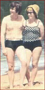 John and Cyn on the beach