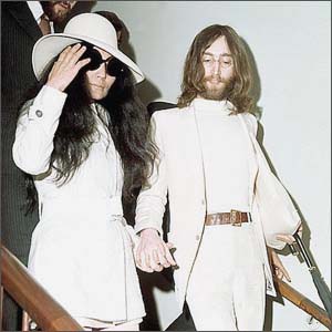 John Lennon and Yoko Ono