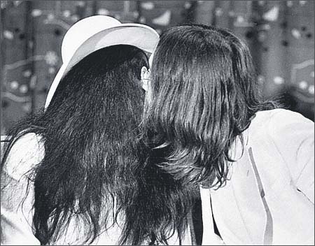 John Lennon and Yoko Ono