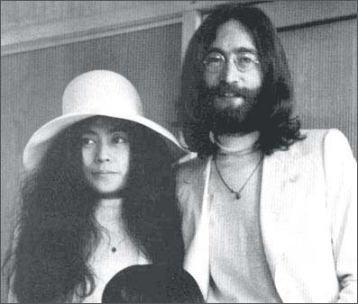 John Lennon and Yoko Ono