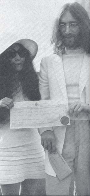 John Lennon and Yoko Ono