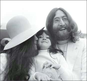 John and Yoko with Kyoko