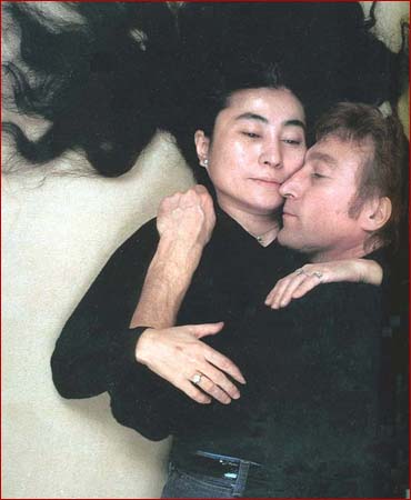 John Lennon and Yoko Ono